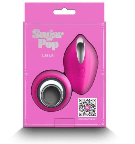 Sugar Pop - Leila - Pink - App-vezérelt, távirányítós vibrátor