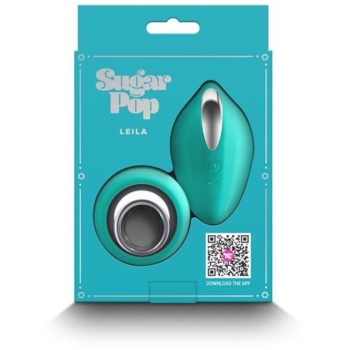 Sugar Pop - Leila - Teal - App-vezérelt, távirányítós vibrátor
