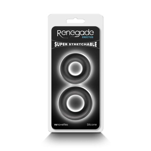 Renegade - Erectus - Black - Péniszgyűrű