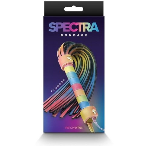 Spectra Bondage - - műbőr korábcs 50 cm