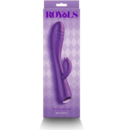 Royals - Duchess -Metallic Purple - Vibrátor 21,2 cm