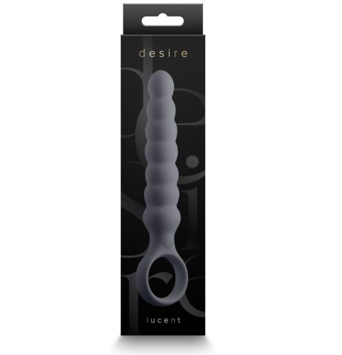 Desire - Lucent - Smoke - Vibrációs anál plug 16,7 cm