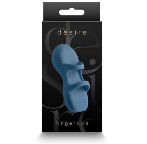 Desire - Fingerella - Teal - Vibrátoros ujjazó