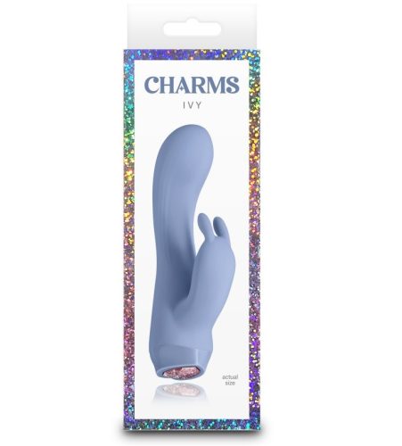 Charms - Ivy - Blue - Vibrátor 13,4 cm