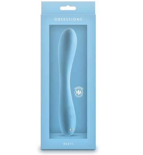 Obsessions - Rhett - Light Blue - G-pont vibrátor 20 cm