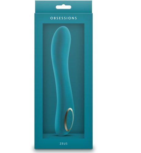 Obsessions - Zeus - Dark Green - G-pont vibrátor 20 cm