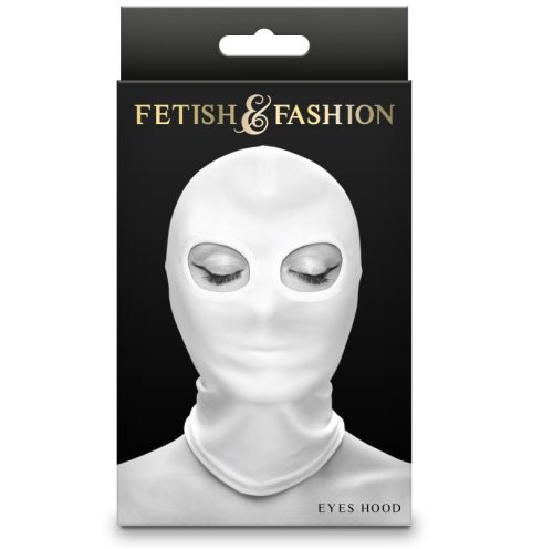 Fetish & Fashion - Eyes Hood - White - Maszk