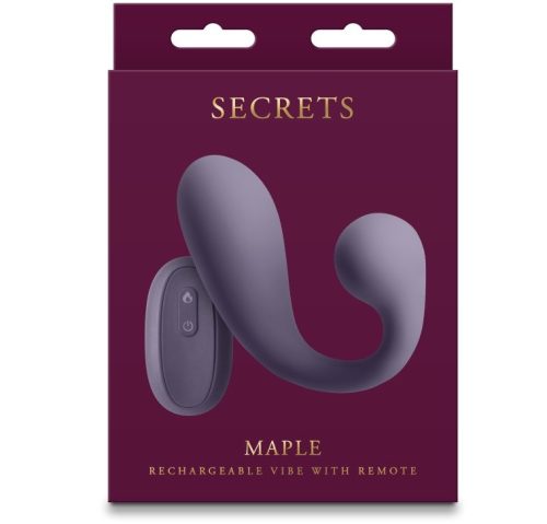 Secrets - Maple - Gray - Melegítős G-pont vibrátor