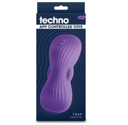 Techno - Trap - Purple - Masszírozó vibrátor