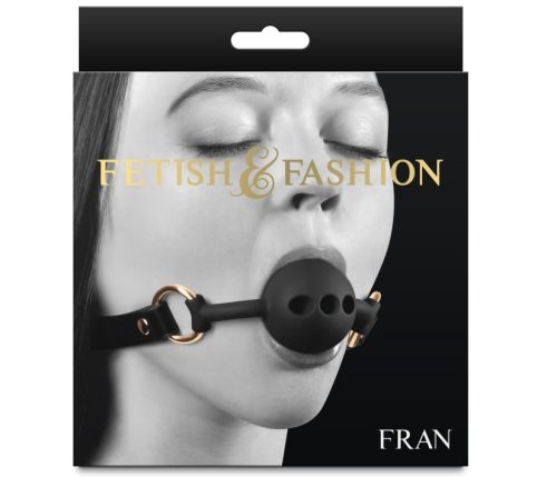 Fetish & Fashion - Fran - Black - Szájpecek