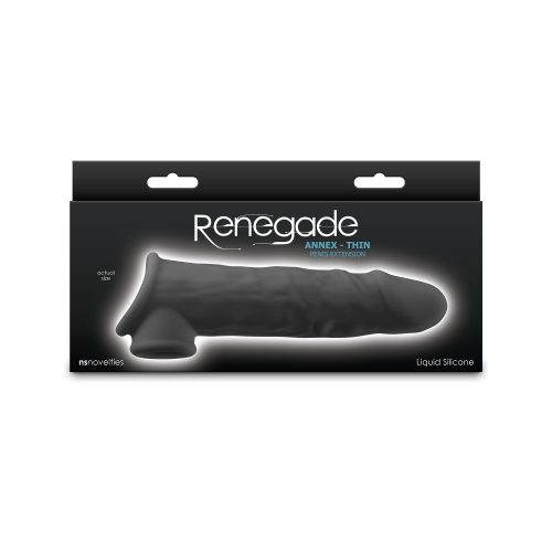 Renegade - Annex - Thin - Black - Pénisz hosszabbító