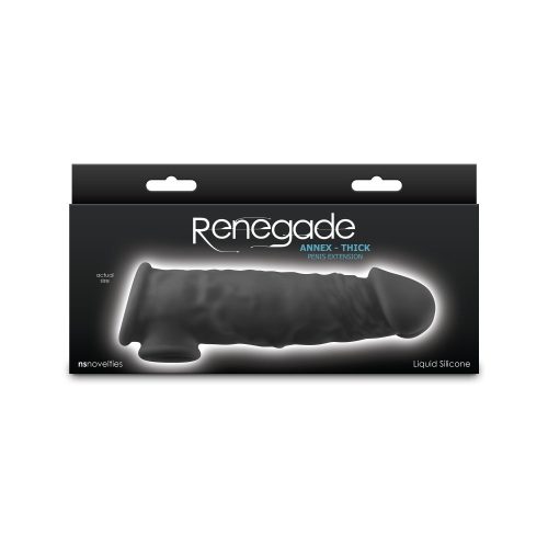 Renegade - Annex - Thick - Black - Pénisz hosszabbító