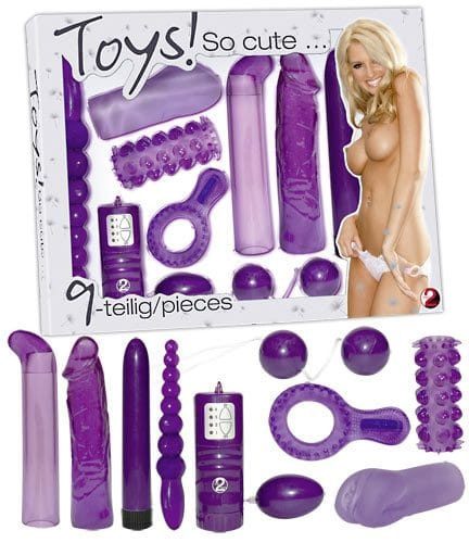 Lila Vibrator Set - Vibrátor készlet