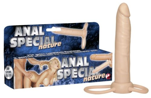 Anal Special skin - felcsatolható dildó 16 cm