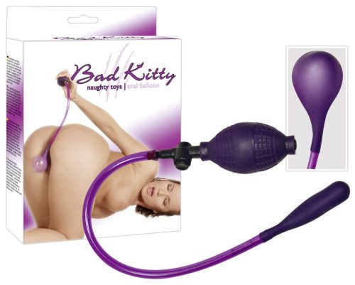 Bad Kitty Pumping Anal Plug - Análi plug, pumpálható anál ballon