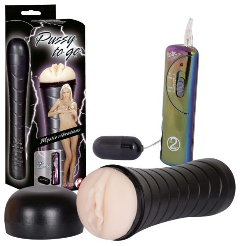Pussy To Go Vibro - Élethű vagina, maszturbátor