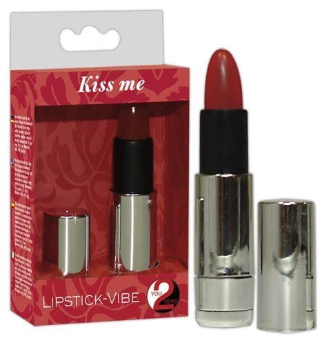 Kiss Me Lipstick - rejtett, rúzs vibrátor 