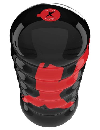 Air Tight Anal Stroker  Light/Black - Élethű ánusz