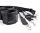 Cuff & Tether Set Black - Bilincs