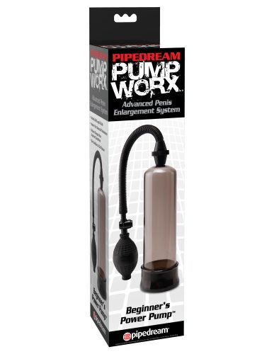Pump Worx Beginner's Power Pump  Smoke/Black - Péniszpumpa