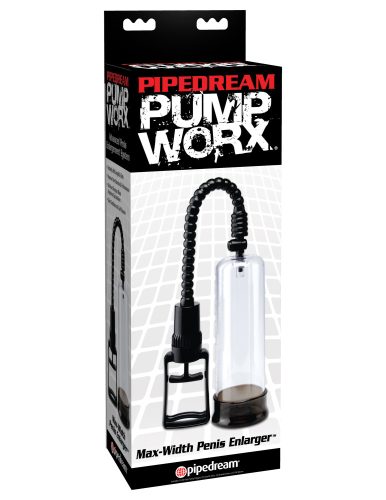 Max-Width Penis Enlarger  Clear/Black - Péniszpumpa 