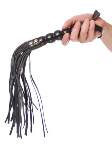Beaded Cat-o-Nine Tails  - Korbács 40 cm
