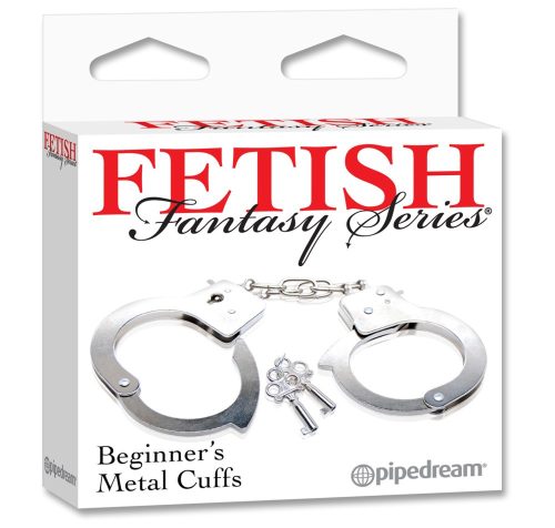 Beginner's Metal Cuffs Silver - Fém bilincs