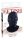 Zipper Face Hood  Black - Maszk