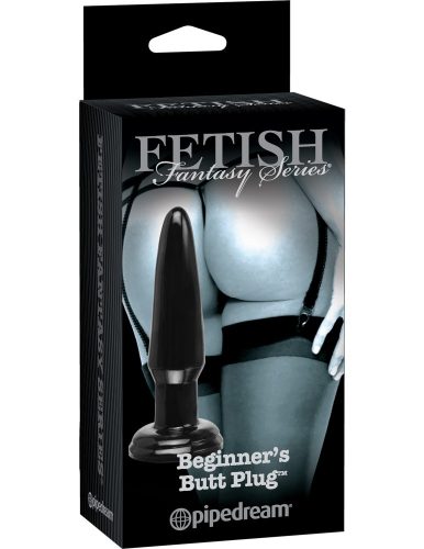 Beginner's Butt Plug  Black - Anál plug 11,4 cm