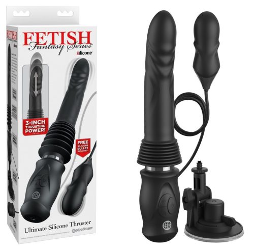 Ultimate Silicone Thruster - Tóló- lökő vibrátor 29 cm