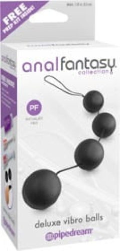 Deluxe Vibro Balls  Black - Gésagolyók