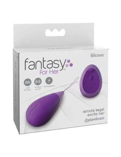 Remote Kegel Excite-Her  Purple - Szilikon tojásvibrátor