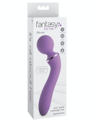 Duo Wand Massage-Her  Purple - Masszírozó vibrátor