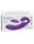 Her Ultimate Strapless Strap-On  Purple - Távirányítós, G-pont vibrátor 22 cm