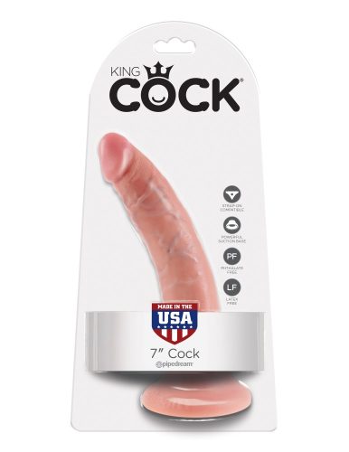 7" Cock  Light - Élethű dildó 17,8 cm