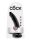7" Cock  Black - Élethű dildó 17,8 cm