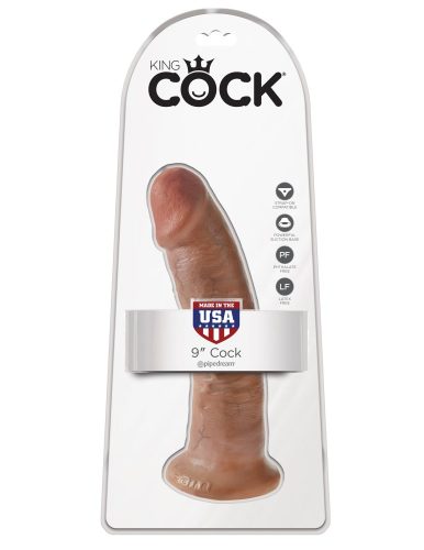 9" Cock  Tan - Élethű dildó 22,8 cm