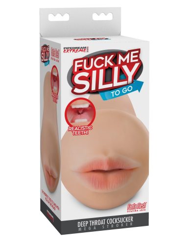Fuck Me Silly To Go - Deep Throat Cocksucker Mega Stroker  Light - Élethű száj