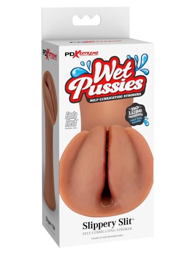 Wet Pussies - Slippery Slit Tan - Élethű vagina