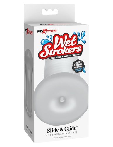 Wet Stroker - Slide & Glide Frosted - Élethű vagina