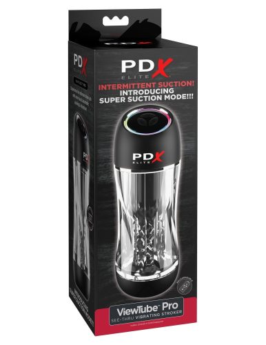 ViewTube Pro Clear/Black - Maszturbátor 