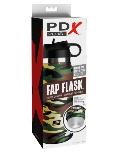 Fap Flask - Happy Camper Discreet Stroker - Élethű vagina, maszturbátor