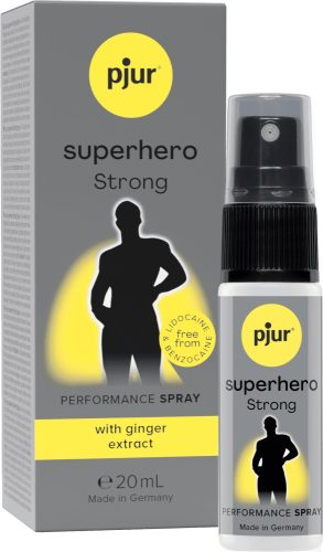 pjur Superhero Strong delay spray - Késleltető spray férfiaknak 20 ml