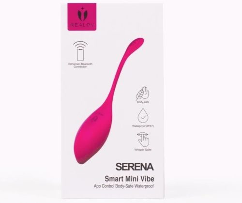 Realov Serena Smart Mini Vibe Red - Szilikon tojásvibrátor