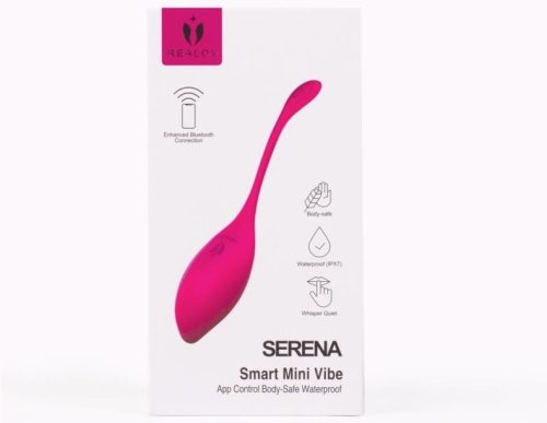 Realov Serena Smart Mini Vibe Purple - App-vezérelt, G-pontos vibrátor
