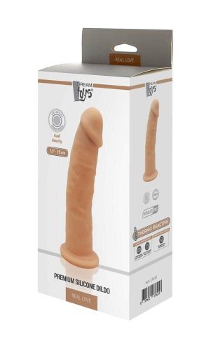 Dream Toys Real Love Dildo 7.5" - Élethű dildó 19 cm
