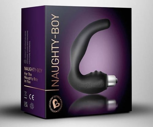 Naughty-Boy 7 Black - Prosztata vibrátor