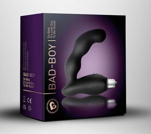 Bad-Boy 7 Black - Prosztata vibrátor