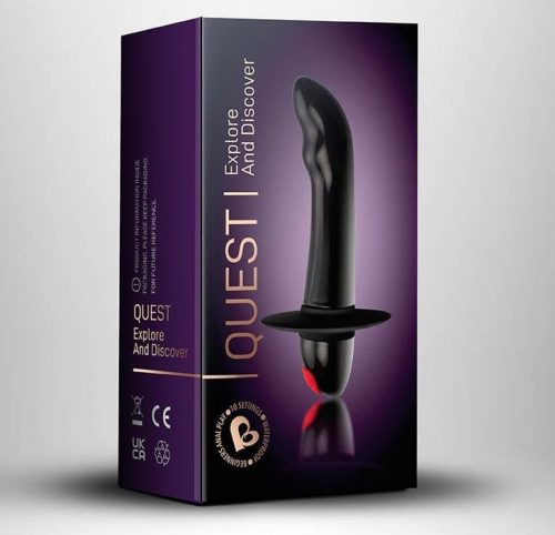 Quest Black - Prosztata vibrátor