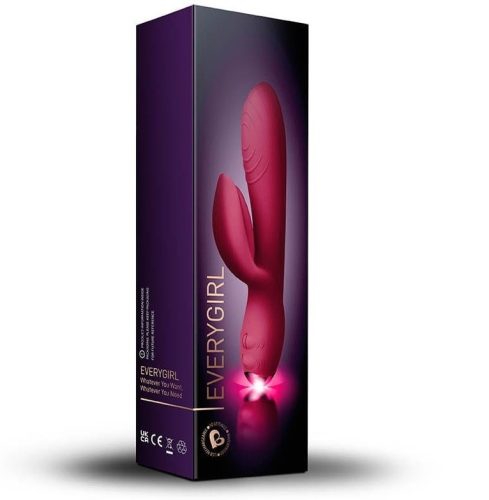 Every Girl  Burgundy - Vibrátor 18 cm